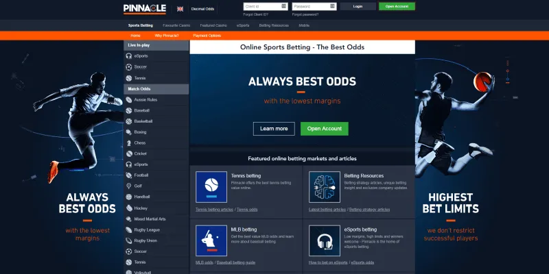 Ưu điểm nổi bật làm nên thương hiệu Pinnacle sports M88